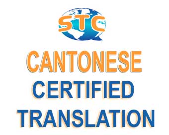 Certified Cantonese Translation