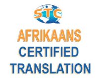 Certified Afrikaans Translation