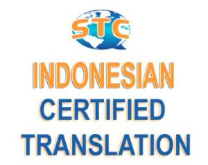 Certified Indonesian Translation
