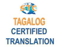 Certified Tagalog Translation
