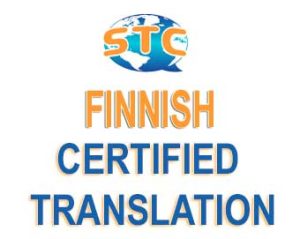Certified Finnish Translation