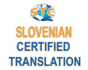 Certified Slovenian Translation